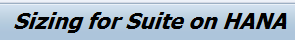 Sizing for suite on HANA