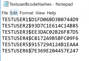 USR02 BCODE hashes in notepad