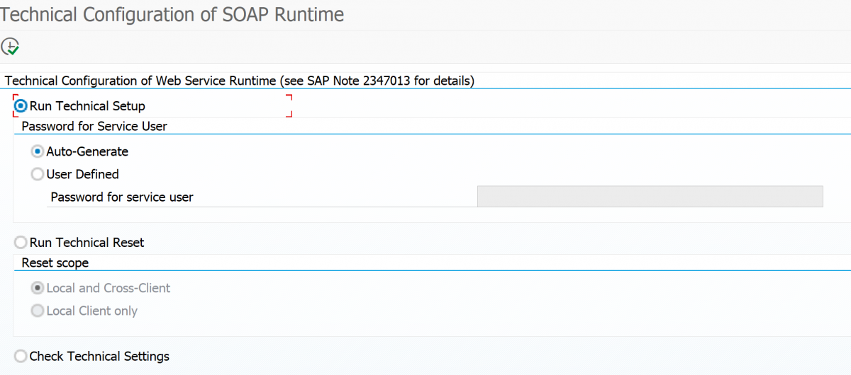 Basic activation of webservice SOAP runtime – Saptechnicalguru.com