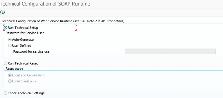 Basic activation of webservice SOAP runtime – Saptechnicalguru.com
