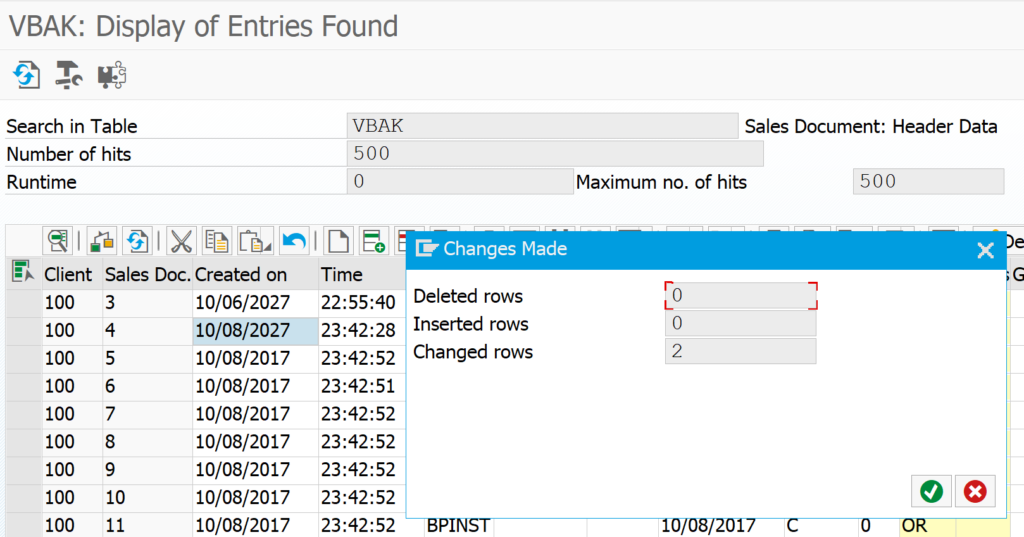 Direct table hacking – Saptechnicalguru.com