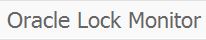 oracle lock monitor