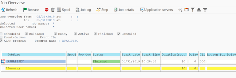Debug Batch Programs Saptechnicalguru