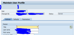 Su3 Transaction Code Transaction variant – Saptechnicalguru.com