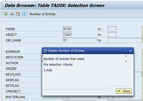 TRDIR And TADIR Tables Behind Programs And Tables Saptechnicalguru