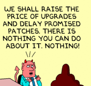 ERP implementation related Dilbert fun