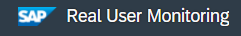 SAP Focused Run real user monitoring (RUM) overview